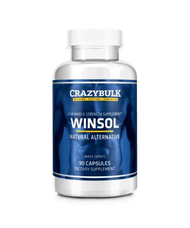 Winsol Natural Bodybuilding Supplement for Cutting Strength Lean Muscle Retention Performance & Power (90 Capsules)