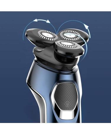 GeRRiT Electric Razor for Men - Waterproof Rotary Shaver USB Rechargeable Cordless Travel Beard Trimmer LED Display - Perfect Gift for Husband & Dad - Buy Online on SooperMarket.com