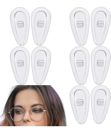 Bexdug Nasal Pads for Glasses - 5 Pairs Silicone Anti-Slip Nose Cushions | Glasses Repair Set for Men & Women - Buy Online on SooperMarket.com