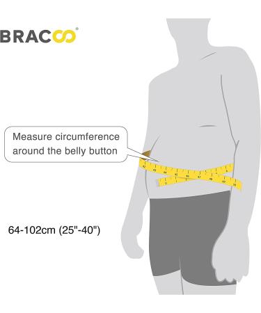 Bracoo Waist Trimmer Wrap - Sweat Sauna Slim Belly Belt for Men and Women | Abdominal Waist Trainer for Weight Loss & Core Stability | Metabolic Rate Booster | SE20 - Buy Online on SooperMarket.com