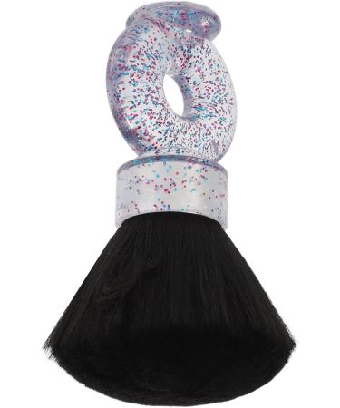 Barber Neck Duster Durable Hair Duster Brush for Removing Hair from Face and Neck Easy to Grip Hair Cutting Brush with Curved Handle Skin Friendly Neck Face Dust Brush for Home Hair Salon - Buy Online on SooperMarket.com