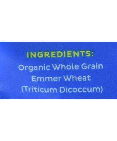 Organic Heirloom Whole Grain Emmer Farro Washington Pack of 2 - 454g (16 oz each) - Buy Online on SooperMarket.com