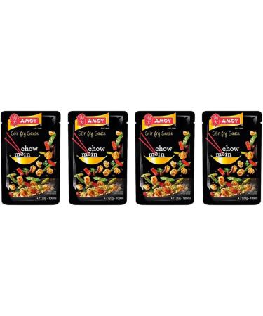 Amoy Stir Fry Sauces Terriyaki Satay Chow Mein Bundle of 12 x 120g - Buy Online on SooperMarket.com
