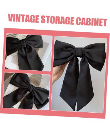 Gogogmee Bow Hairpin Ribbon for Hair Bow Hair Clips Hair Ribbon Bow Barrettes for Women Bows for Women Hair Ribbons for Women Barrettes for Thick Hair Women Hair Bows Ponytail Clip - Buy Online on SooperMarket.com