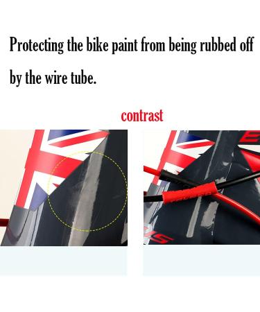 10PCS Bicycle Frame Protection Rubber Sleeve for Shifter Brake Cable - Buy Online on SooperMarket.com