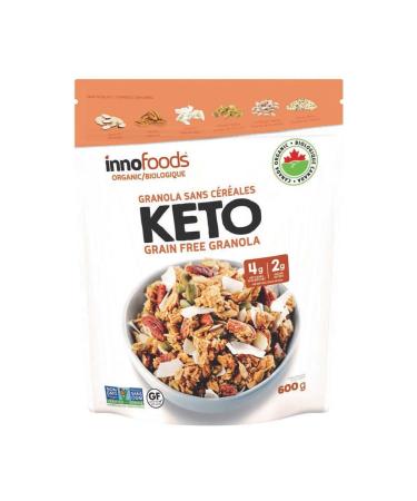 Inno Foods keto grain free granola InnoFoods Organic Gluten Free 600g
