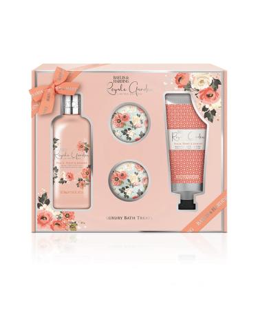 Baylis & Harding Royale Garden Peach Peony & Jasmine Luxury Bathing Gift Set