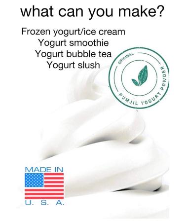 Pumjil Probiotic Soft Serve Ice Cream Mix - Ideal for Frozen Yogurt and Smoothies - 55 Servings - 146 Ounce Eatable Portion - Buy Online on SooperMarket.com