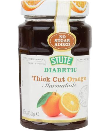 Stute Jam Selection - Handpick Your Favourite Flavours | Low Sugar High Taste | Apricot Blackcurrant Morello Cherry | Diabetic-Friendly Jams for Healthier Treat | 5 Pack - 430g Each - Buy Online on SooperMarket.com