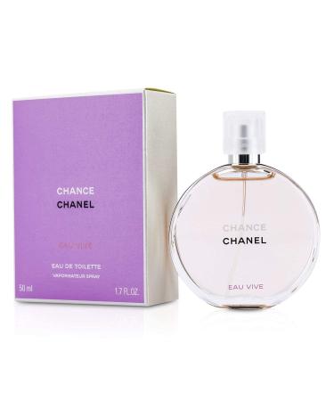 Chanel Chance Eau Vive Eau de Toilette Spray for Women 1.7 Ounce 1.7 Fl Oz (Pack of 1) - Buy Online on SooperMarket.com