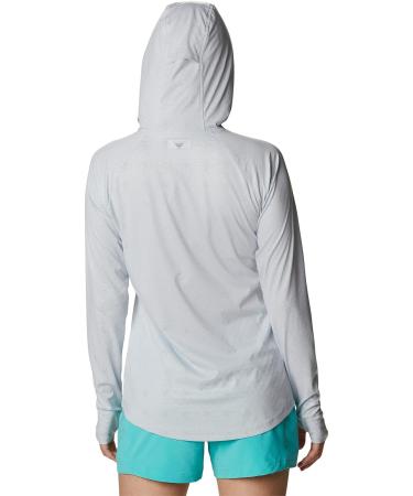 Columbia Women's Tidal Deflector Ice Ls Hoodie - Cirrus Grey (Large) - Buy Online on SooperMarket.com