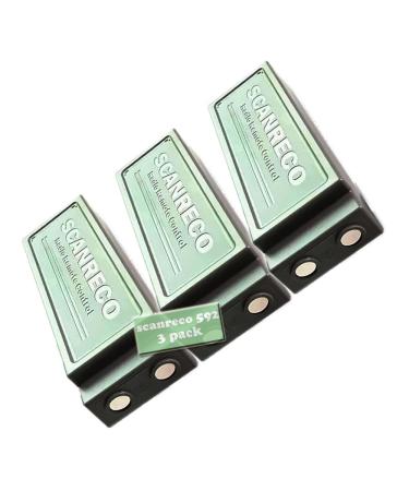 3 Pack 2000mAh 7.2V NiMH Battery for Scanreco 592 Battery RSC7220 13445 NiMH Replacement Battery for Scanreco 590 592 960 BS590 Cifa EA2512 Effer Fasse Fassi FBS590