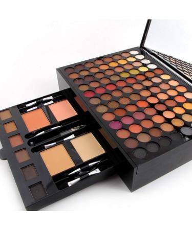 DISAAR 180 Colors Matte Eyeshadow Makeup Powder Blush Brow & Eyeliner Set - Buy Online on SooperMarket.com