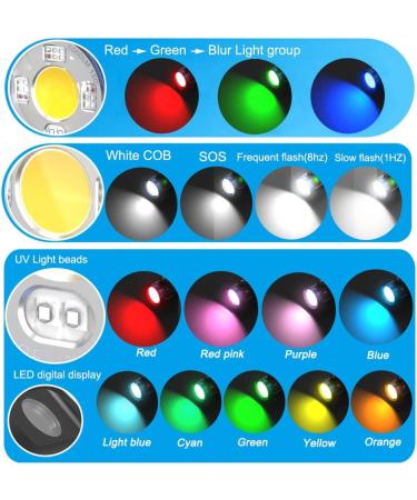Seafrogs 328FT RGB Diving Video Light for Sony Olympus Nikon Canon Fujifilm Cameras (SF-L02) - Buy Online on SooperMarket.com