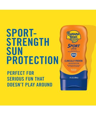 Banana Boat Sport Performance SPF 100 Sunscreen Lotion - 4 oz - Buy Online on SooperMarket.com