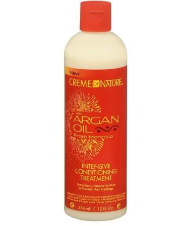 U/S/H/ Crm/Nat Argan Oil Size 12z U/S/H/ Creme Of Nature Argan Oil Intense Treatment 12z