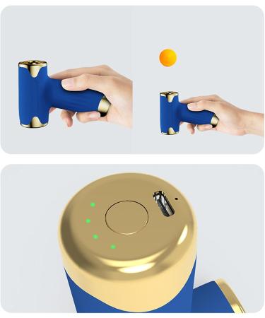 Alomejor Mini Fan - Portable Bladeless Hair Dryer for Pets | 4 Wind Levels 1100mAh Battery | Ideal for Cats & Dogs (Blue - Buy Online on SooperMarket.com