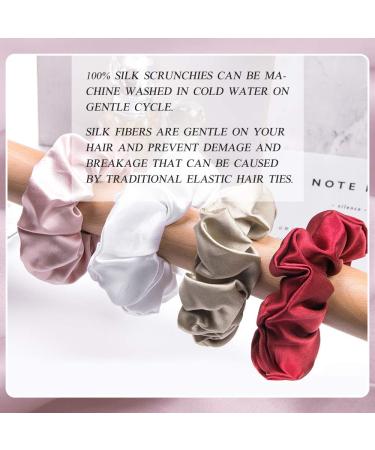 Shop Lilysilk 100% Silk Hair Rings for Women | Turquoise Ponytail Holder & Silk Hair Tie | Eco-Friendly Packaging | 1 Piece - Buy Online on SooperMarket.com