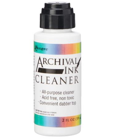 Ranger Archival Ink Cleaner, 3.6 x 3.6 x 10 cm, Transparent