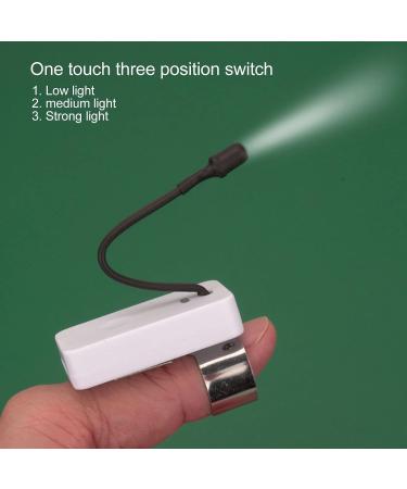 LED Ear Pick Lamp - USB Rechargeable Multifunction 3 Speeds Ear Wax Removal Tool for Ear Cleaning (White) - Buy Online on SooperMarket.com
