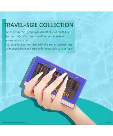 Lavender Violets 19 Pcs Gel Polishes Starter Kit with LED Nail Lamp - Hawaiian Island 969B - Buy Online on SooperMarket.com