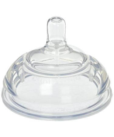 Comotomo Replacement Nipples in Slow Flow for Ages 0-3 Months: Total of 4 Replacement Nipples