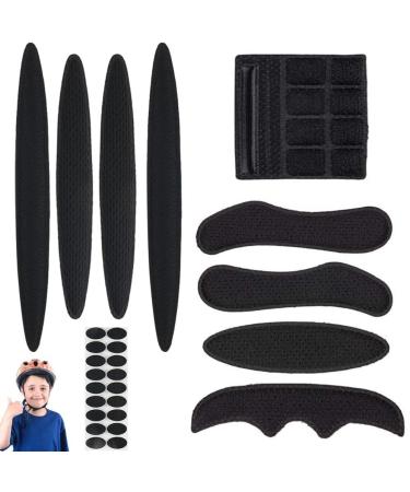 Gnaumore helmet pad foam bicycle helmet sponge cushion helmet upholstery bicycle helmet upholstered replacement pad universal helmet pad helmet pad set for bicycle universal replacement bicycle helmet polster