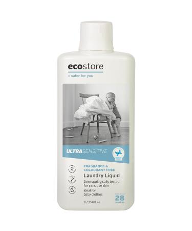 Laundry Liquid (unscented) 1L Liquid Detergent for Washing