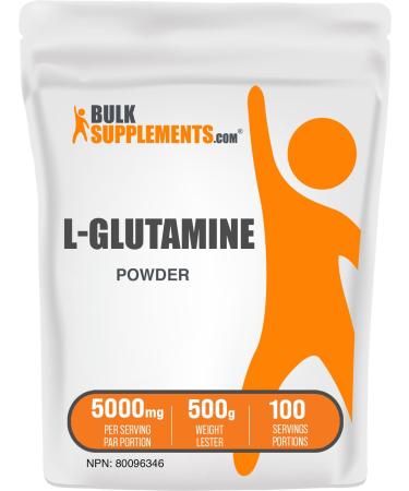 Bulksupplements.com L-Glutamine Powder (500 grams)