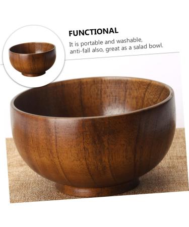 ABOOFAN 3 Pcs Salad Bowl Wood Decor Dessert Containers Snack Containers Storage Holder High Capacity Japan As Shownx3pcs 12x12x6.7cmx3pcs - Buy Online on SooperMarket.com