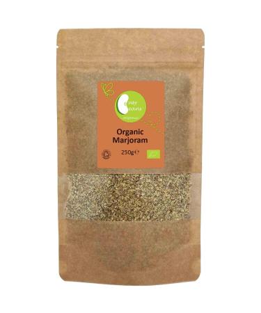 Organic Dried Marjoram - Certified Organic - by Busy Beans Organic (250g)