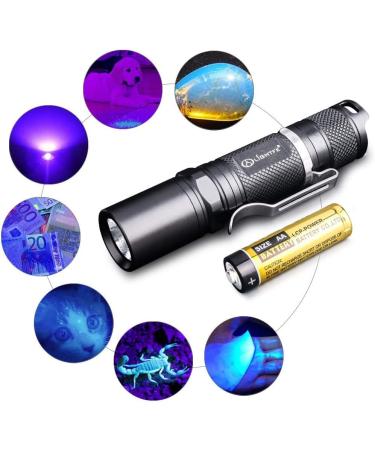 LIGHTFE Blacklight 395nm UV Flashlight UV303A with High Power Output Pure Beam UV Light Torch for Glue Curing Rock and Mineral Fluorescent Glowing Pet Urine Detector Light AC Leak Detector - Buy Online on SooperMarket.com
