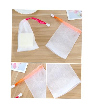 Ipetboom 10pcs Blue Braiding Ice Face Mold Soap Saver Net - Handmade Tool for Kids' Costumes Japanese Foam Net Clear Makeup Bags & French Manicure Pens - Buy Online on SooperMarket.com