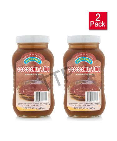 Florence Coconut Jam Matamis Sa Bao 12oz (340g) - 2 Pack - Buy Online on SooperMarket.com