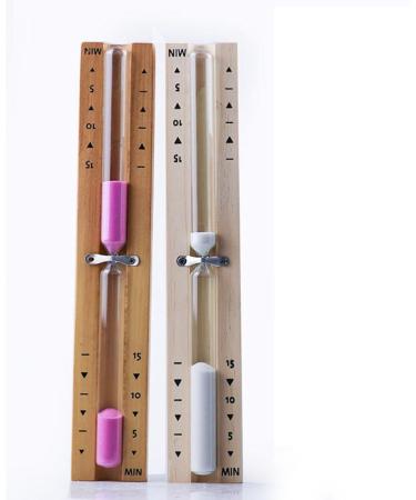Baoblaze Pink Hourglass Timer | Sauna Clock & Sandwatch for Cooking Learning & Training - Buy Online on SooperMarket.com