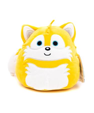 Squishmallows Kellytoy SEGA Sonic Knuckles Tails Shadow Plush Toy (8" Sonic The Tails)