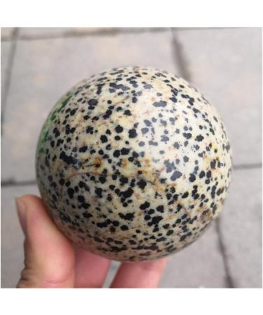 Natural Crystal Rough Ornament Natural Stone Sphere Dalmatian Jasper Crystal Quartz Ball for Gift for Reiki Decoration Gift Decoration feng Shui 1pc (Color : 1pc 60mm) - Buy Online on SooperMarket.com
