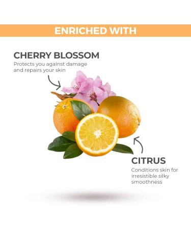 St. Ives Energising Body Wash (650ml) Citrus & Cherry Blossom Made with Plant-Based Cleansers & 100% Natural Extracts 16 oz Shower Gel - Buy Online on SooperMarket.com