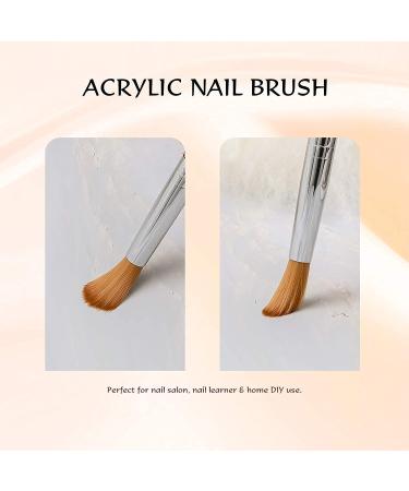 Aokitec Sable Kolinsky Nail Brush #18 - Professional Acrylic Brush for Nail Art & Manicure Tools - Buy Online on SooperMarket.com