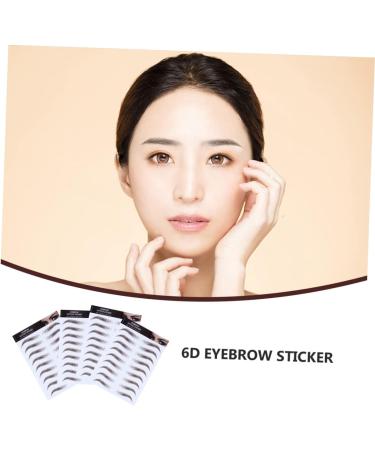 4pcs Eyebrow Stickers Eyebrows Stickers 6d Eyebrow Brow Shaper Imitation Eyebrow Make up Tool 4d - Buy Online on SooperMarket.com