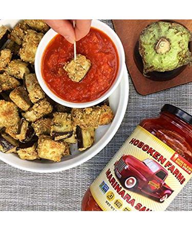 Hoboken Farms Marinara Gourmet Pasta Sauce - Keto Certified, No Sugar Added, Non GMO, Kosher, Vegan, Plant Based - 2-Pack, 1.56 Pound Each - Buy Online on SooperMarket.com
