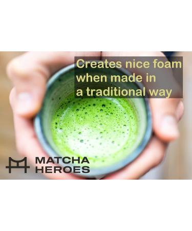 Premium Ceremonial Grade Matcha Green Tea Powder | Delicate Rich Flavor | Kyoto, Japan | 30g Sealed Tin - Buy Online on SooperMarket.com