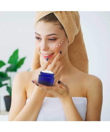 Cisolen 6-Piece Empty Glass Cosmetic Container Set - 30ml Cream Cans with Lid & Liner for Creams Lotions & Essential Oils - Ideal for International Shipping - Buy Online on SooperMarket.com