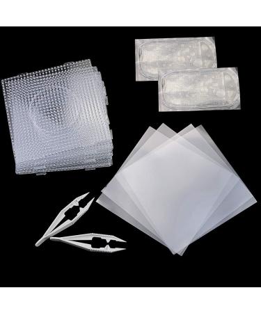 Sc0nni 5mm Fuse Bead Board Set with Sticky Mat - Square Pegboards for Kids DIY Craft Beads - Buy Online on SooperMarket.com