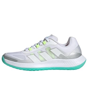 adidas Women's Forcebounce 2.0 Volleyball Shoes Sneakers 38 2/3 EU Ftwr White Ftwr White Silver Met