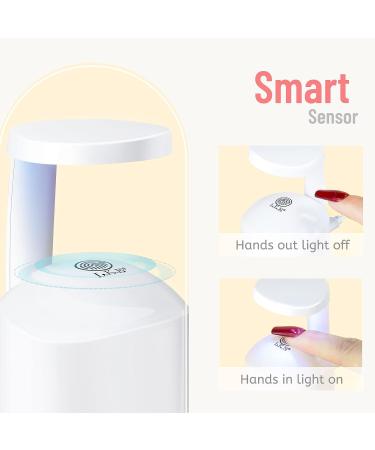 Mini UV Nail Lamp for Gel Nails - Fast Curing Portable LED Nail Dryer | LKE Curing Lamp for Gel Nail Polish | USB Cute Single Finger UV Light - Home & Travel - Buy Online on SooperMarket.com