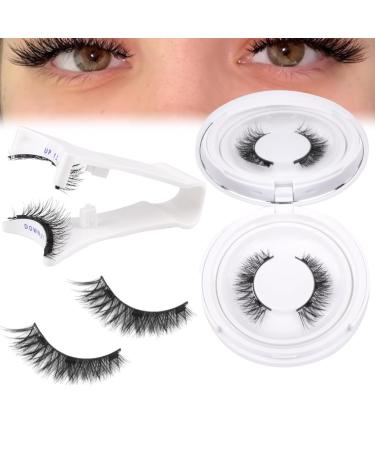 Magnetic Lashes Reusable Magnetic Lash Set Easy to Put On All Day Long Magnetic Lashes Natural Look Magnetic Lash Set With Applicator No Adhesive Required (7-3)