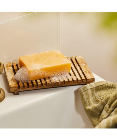 The Body Shop Satsuma Cleansing Face & Body Bar | Vegan Skin Revitalizer | 3.5oz | International Shipping - Buy Online on SooperMarket.com