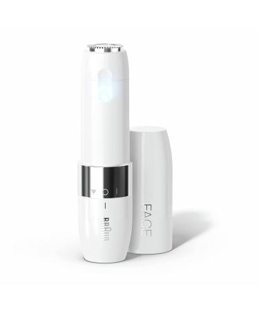 Braun Mini Electric Facial Hair Remover for Women - Quick, Gentle, and Portable with Smartlight - Ideal for Upper Lips, Chin, and Cheeks - Perfect for On-the-Go Makeup Application - Buy Online on SooperMarket.com
