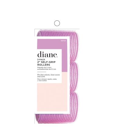 Diane D3724 Self Grip Rollers, Purple Purple 2 Inch (Pack of 1)